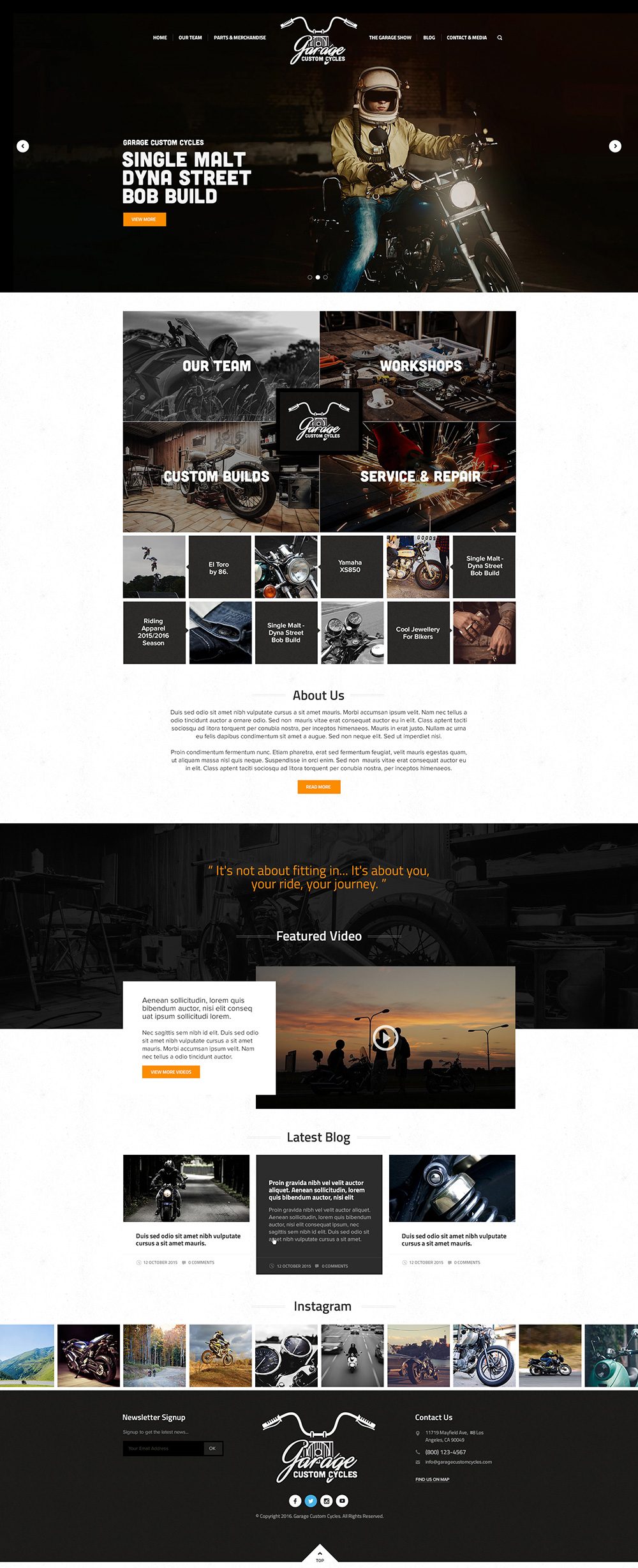 garage-custom-homepage
