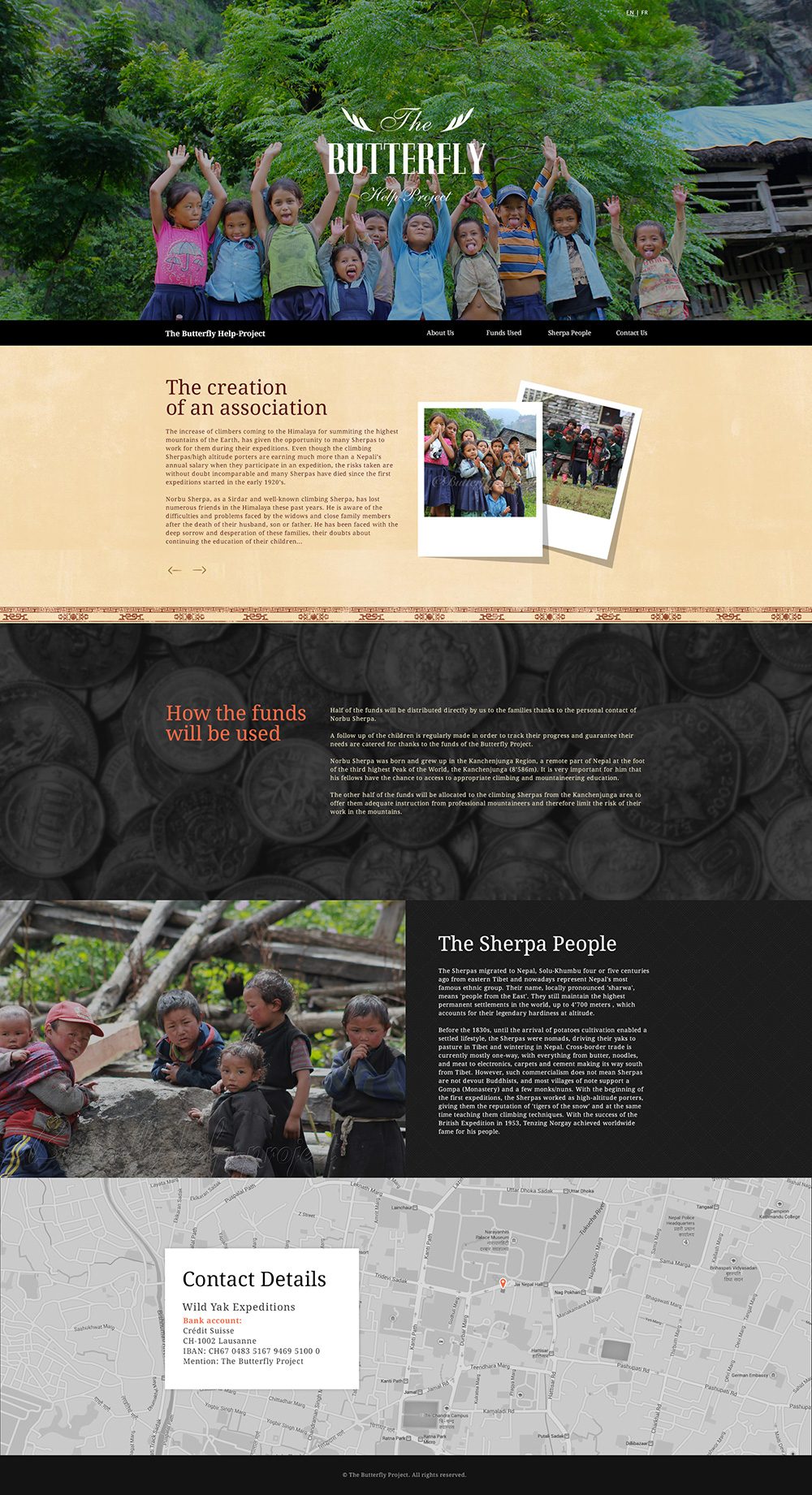 Butterfly homepage